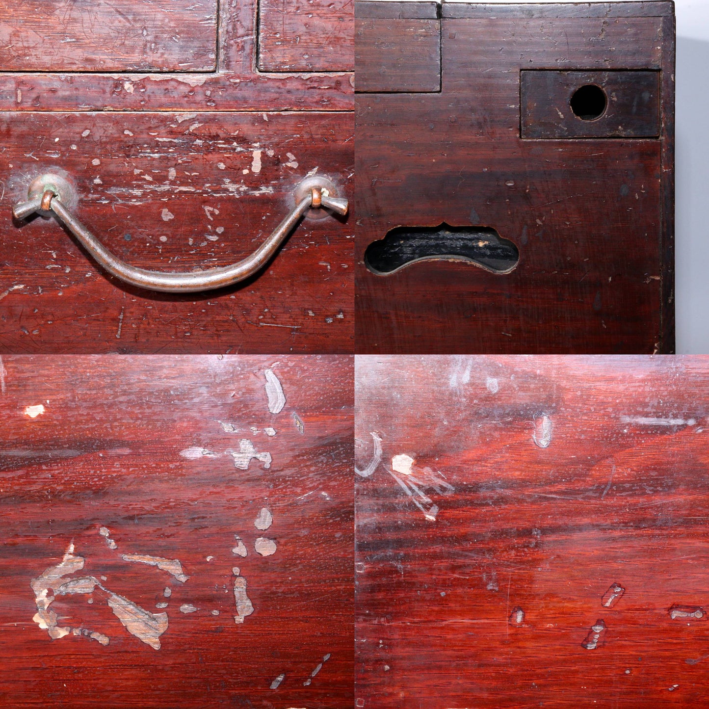 Antique Japanese Meiji Era Tansu Chest / Apothecary Box / Storage Cabinet – 19C