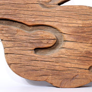 Antique Wooden Temple Bracket (Kibana) - Traditio Shinto Temple decoration WO357