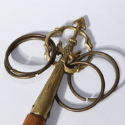 Japanese Buddhist tool Khakkhara Shakujo Buddhism temple Shinto BT218 -3
