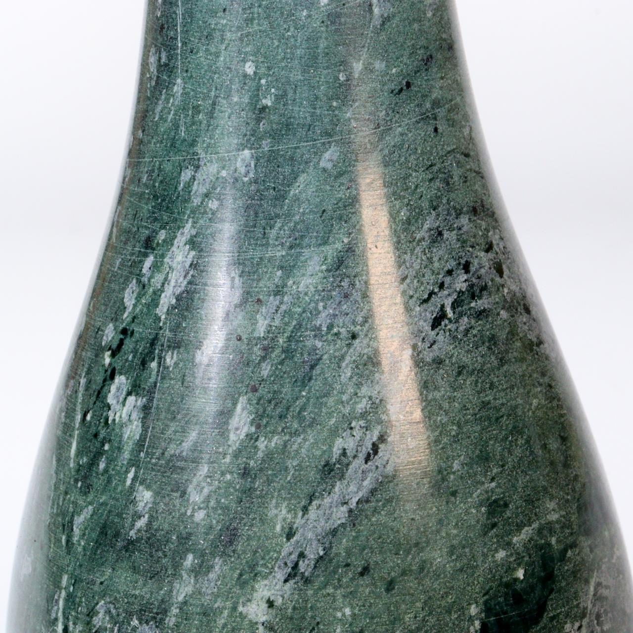 Japanese stone vase with a bronze - like appearance BV561