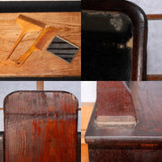 Japanese wooden Dresser Mirror stand storage box Storage Shelves drawer WO272