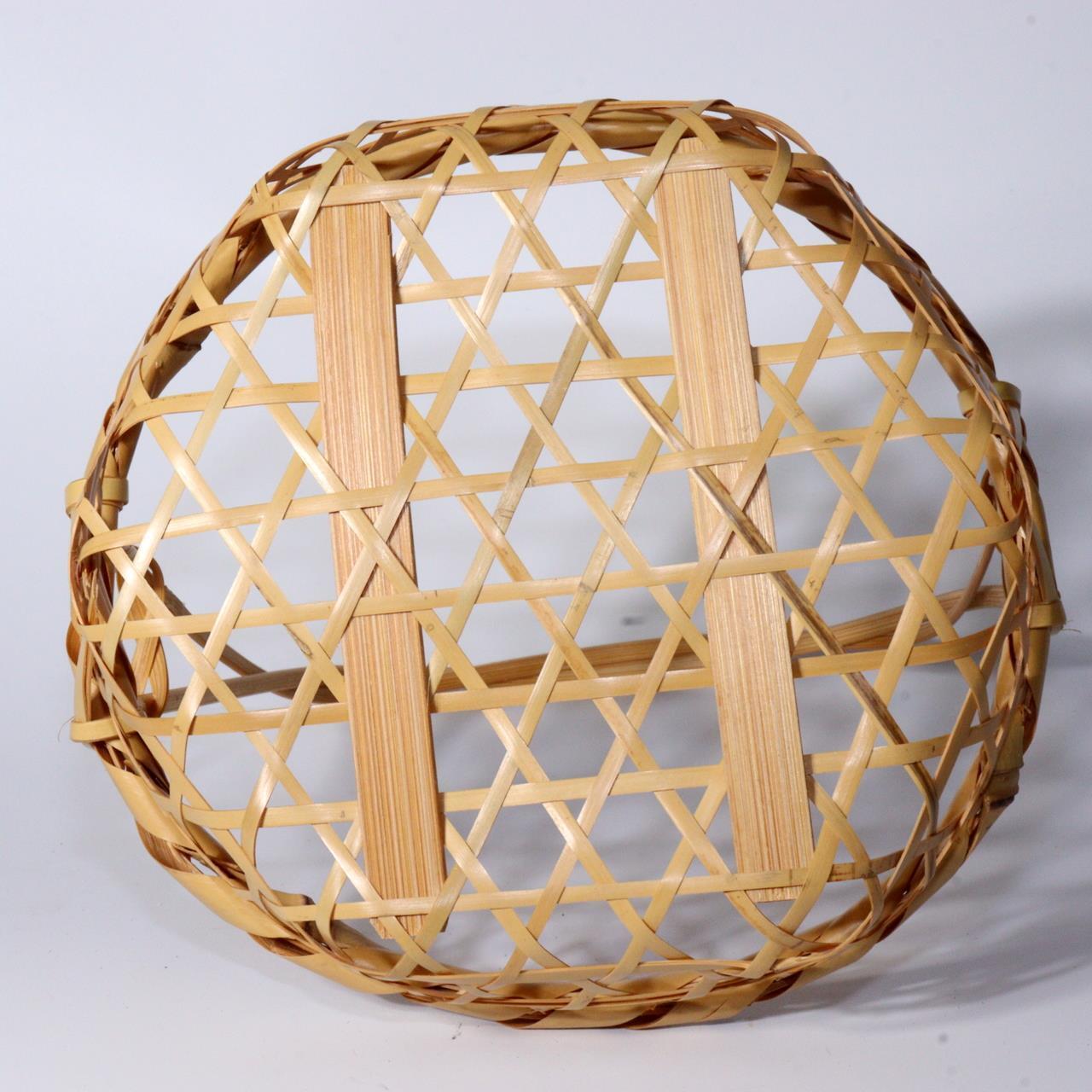 Japanese Hexagonal Brazier Basket Traditional Tea Ceremony Utensil bamboo BVO56