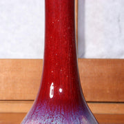 Japanese Glaze Flower vase Matsuyama shouki porcelain vase signed PV231