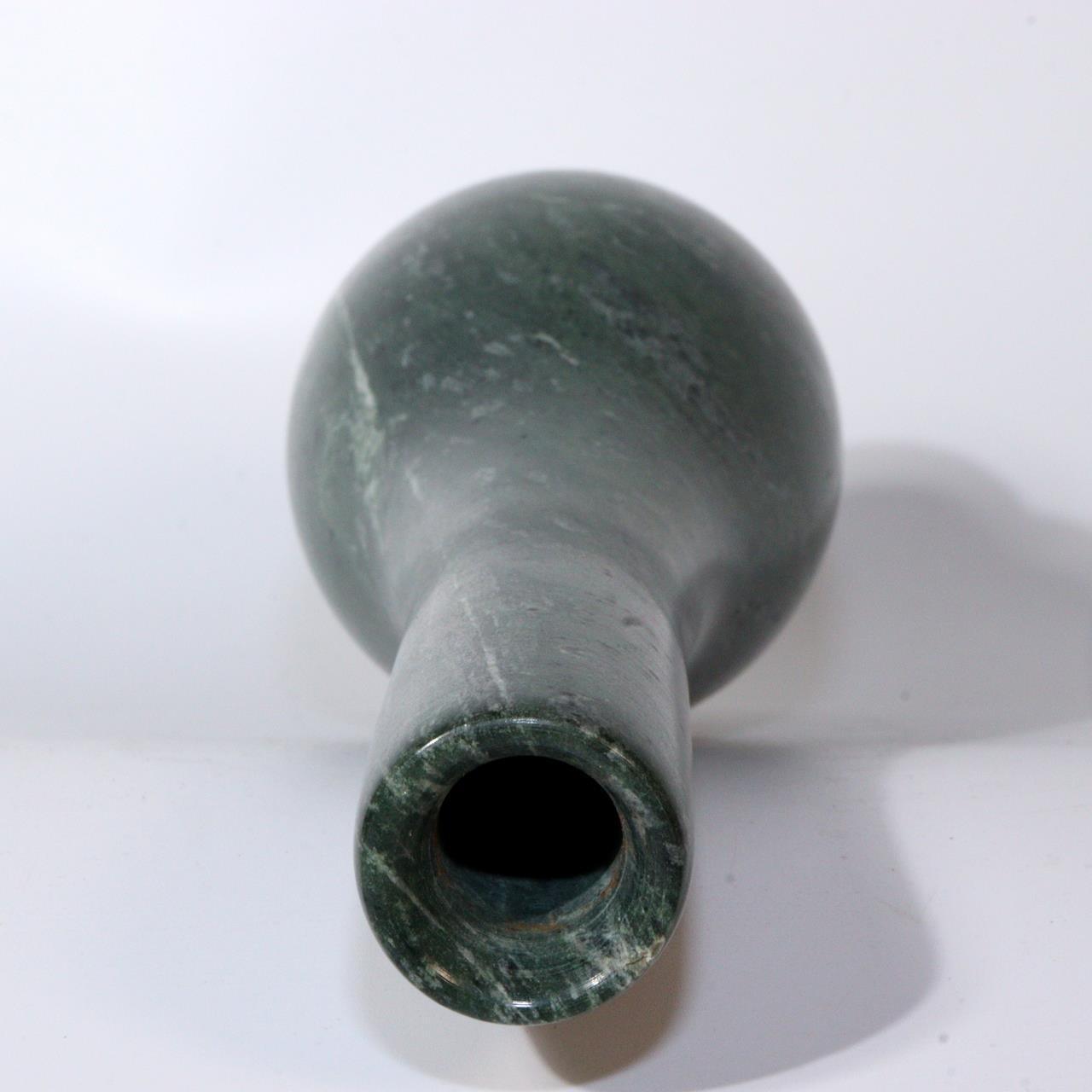 Japanese stone vase with a bronze - like appearance BV561