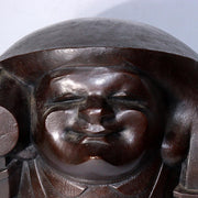 Japanese Bronze Daikokuten Ornament Okimono Saegusa Sotaro signed BOS829