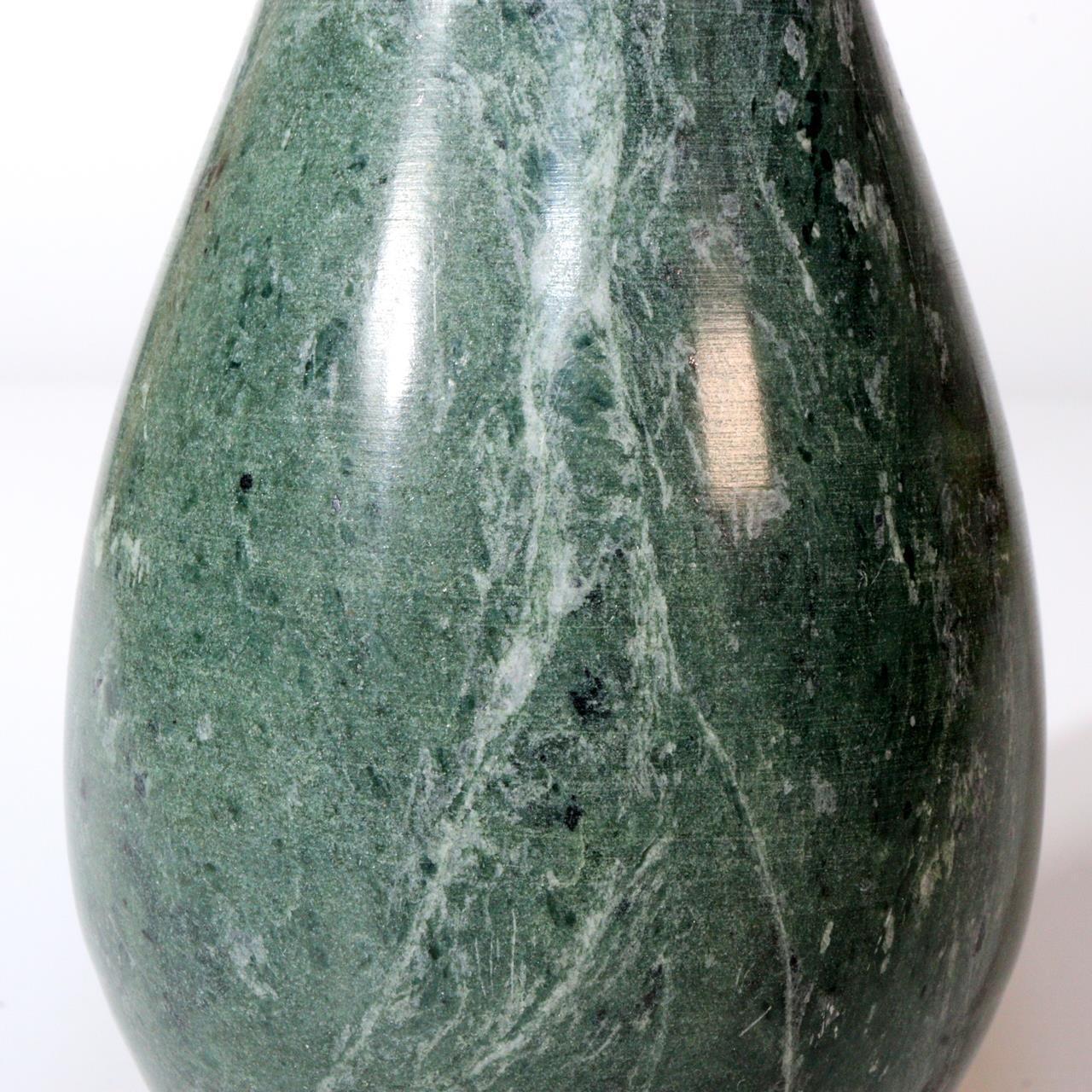Japanese stone vase with a bronze - like appearance BV561