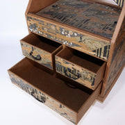 Japanese Made of paper Storage Box Drawers Sliding Doors Shelf Drawer WBX262