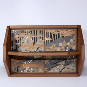 Japanese Made of paper Storage Box Drawers Sliding Doors Shelf Drawer WBX262