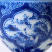 Japanese Antique Koto ware Two Cup pottery Ceramics Signed Beku-hai Box PCP221