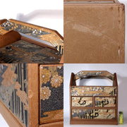 Japanese Made of paper Storage Box Drawers Sliding Doors Shelf Drawer WBX262