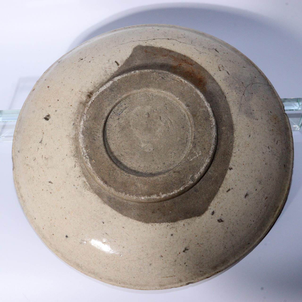 Antique Ko Seto ware Umanome Zara Horse eye plate Porcelain Ed Japanese PCP226-2