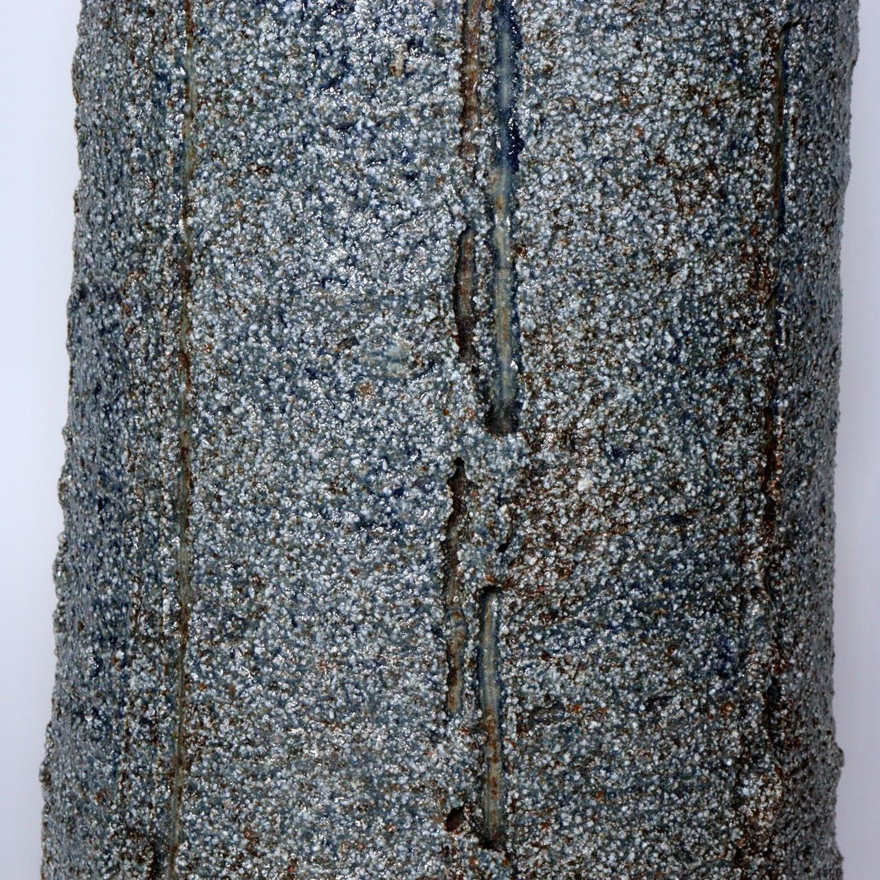 Japanese Banko yaki ceramic ware vase flower Kuroda Kouraku w / box PV250