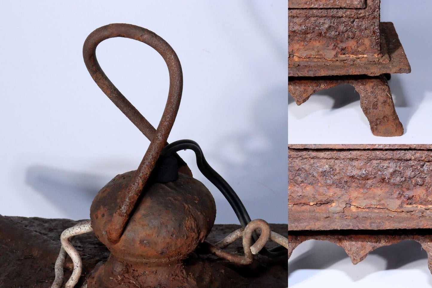 Japanese Iron Hanging lantern temple Buddhism BOS855