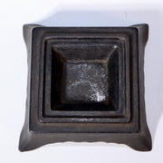 Japanese Iron Five storied pagoda ornament Temple Buddhism BOS848
