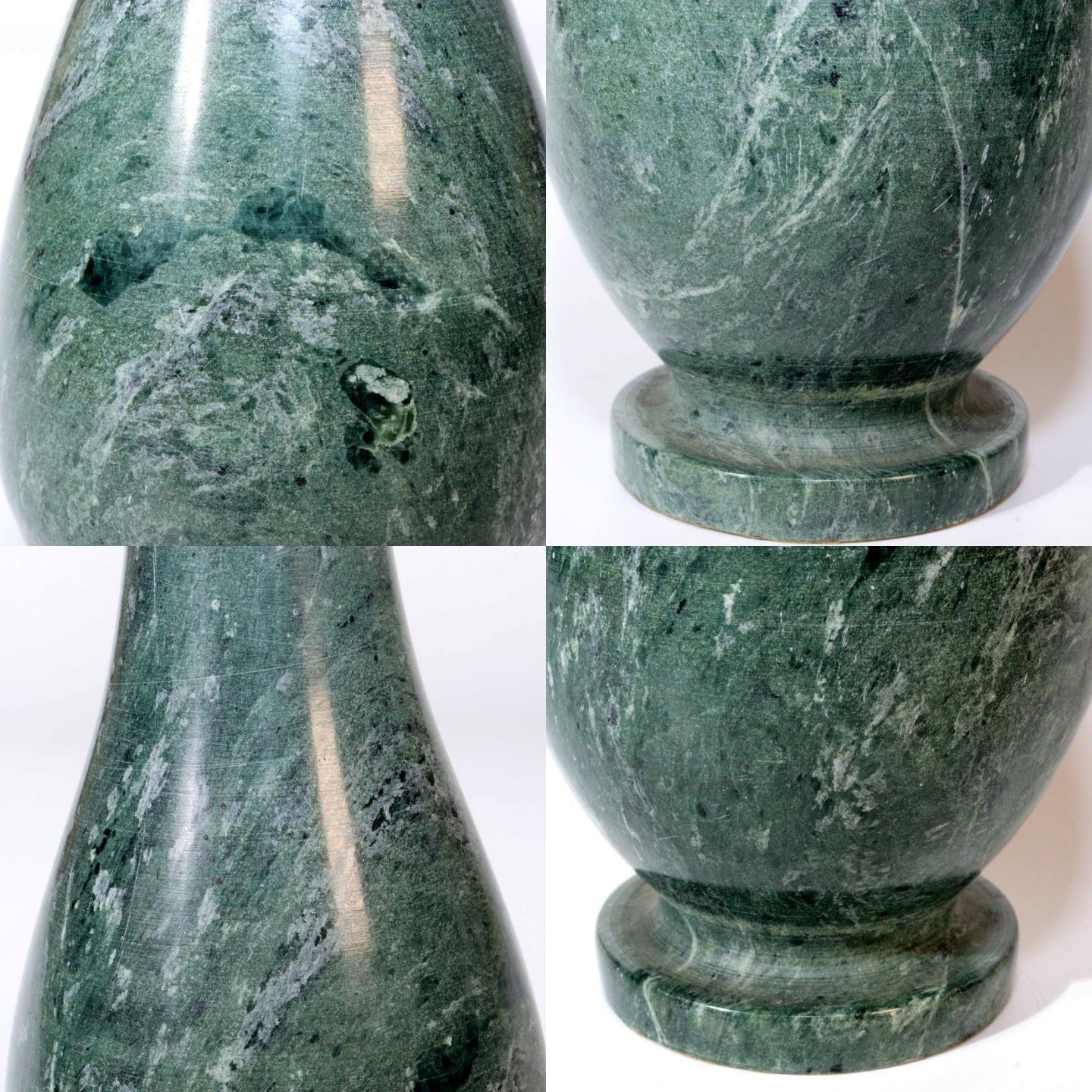 Japanese stone vase with a bronze - like appearance BV561