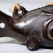 Japanese Antique copper catfish shape Bell ornament Zen Temple BOS846