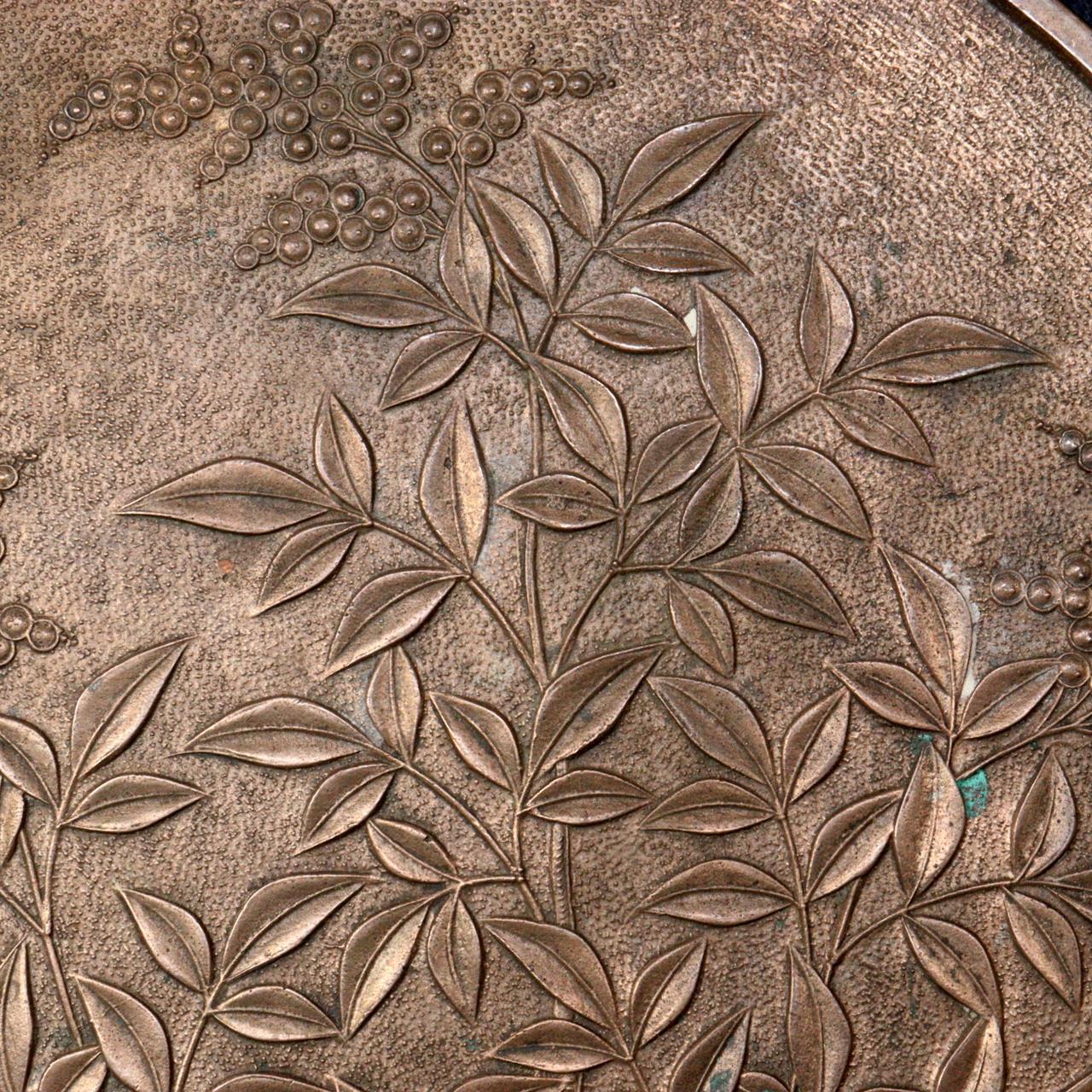 Japanese Antique shinto Shinkyo Bronze mirror Temple Buddhist Shrine BOS865 -6