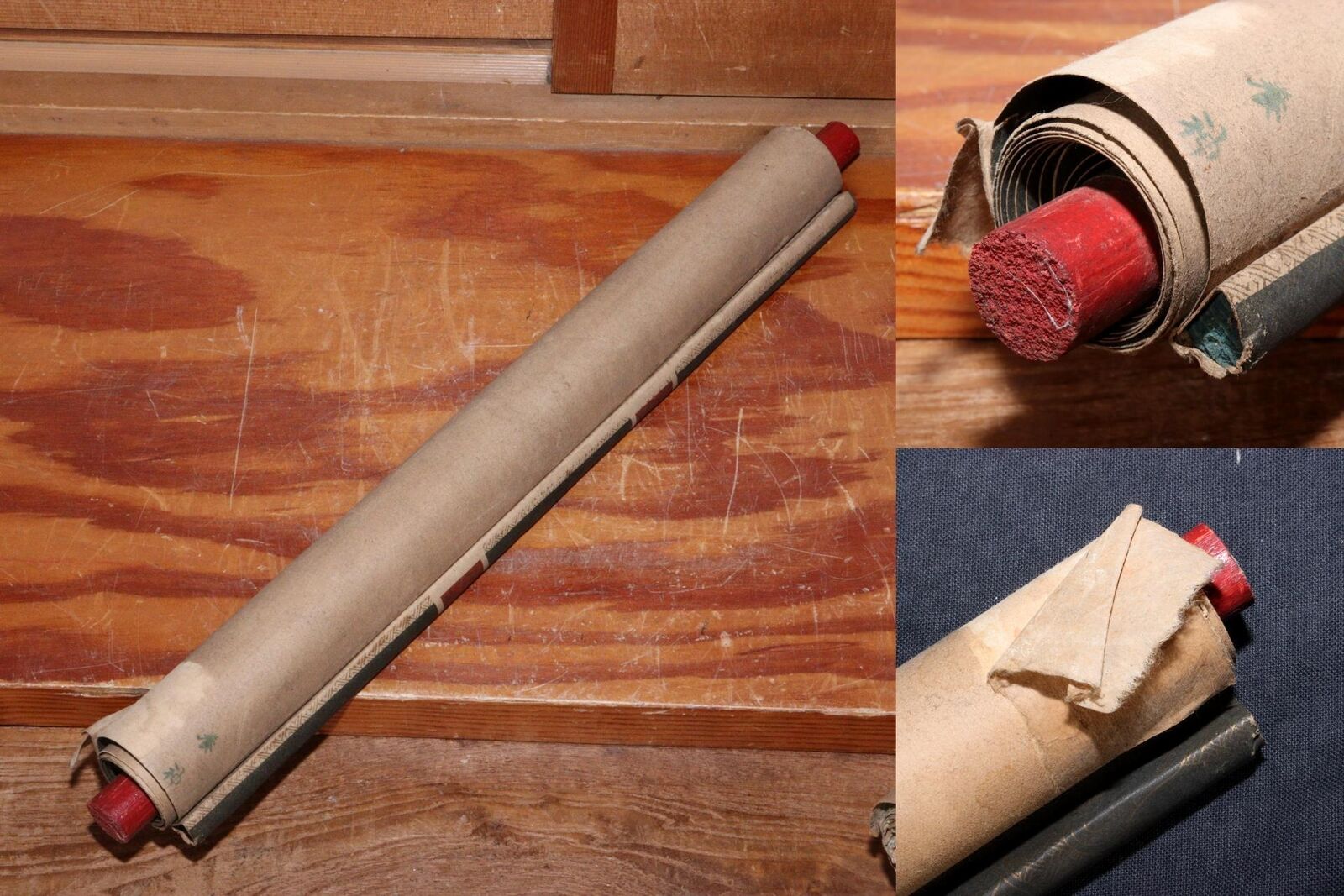 Japanese 3 Kakejiku hanging scroll Buddhist art Emakimono ASO327