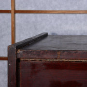 Japanese Antique wooden box chest of drawers Zenibako Funa Tansu Meiji WBX259
