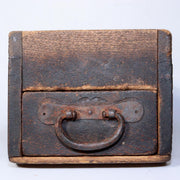 Japanese Antique wooden Bonito flakes box katsuobushi Shaving Tool Drawer WBX247