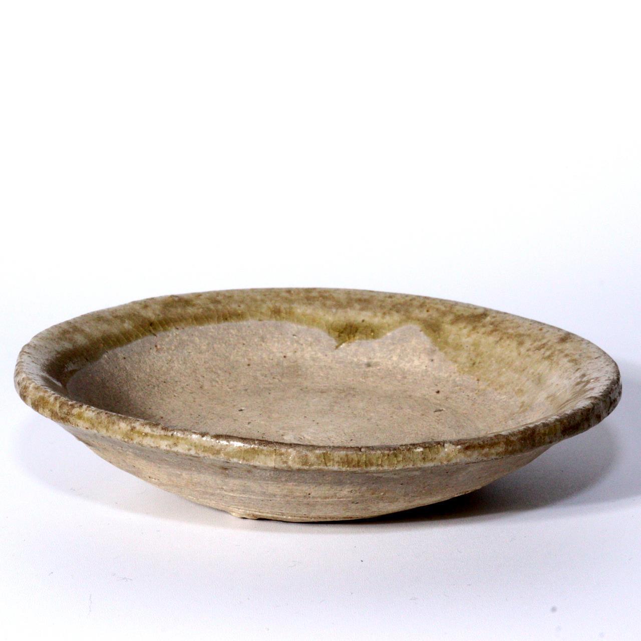 Japanese Antique Seto ware Small Plate sakazuki Yamahai Kamakura Period PCP218