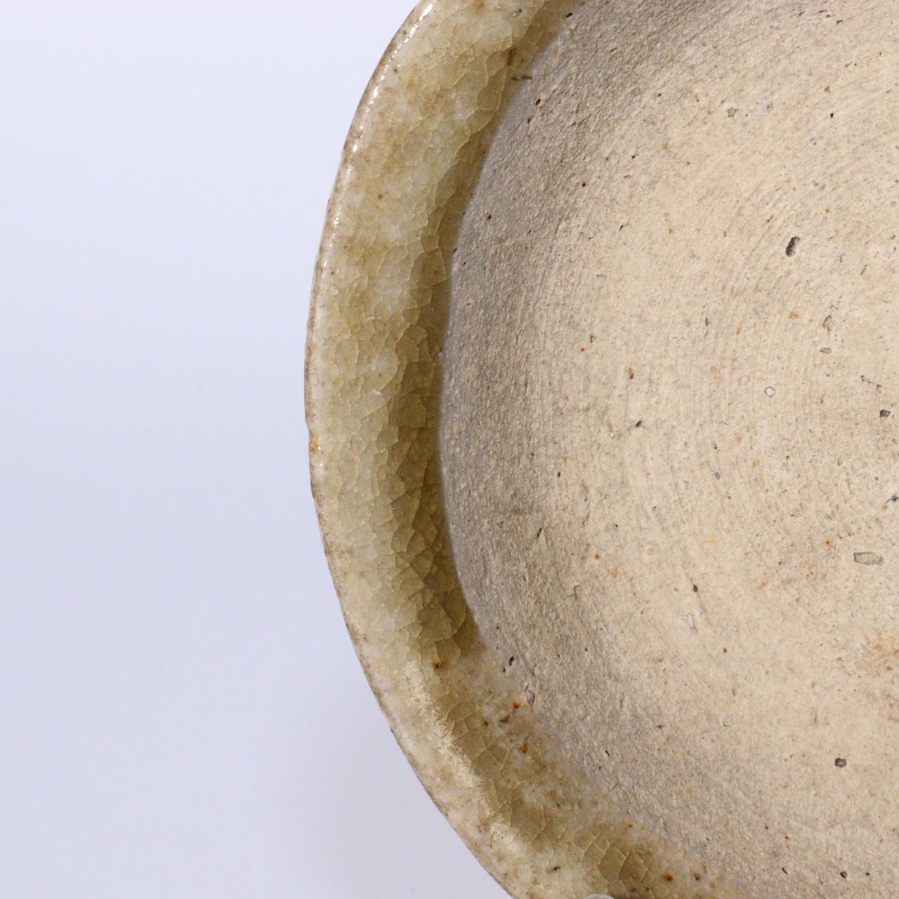Japanese Antique Seto ware Small Plate sakazuki Yamahai Kamakura Period PCP218