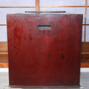 Japanese Antique wooden box chest of drawers Zenibako Funa Tansu Meiji WBX259