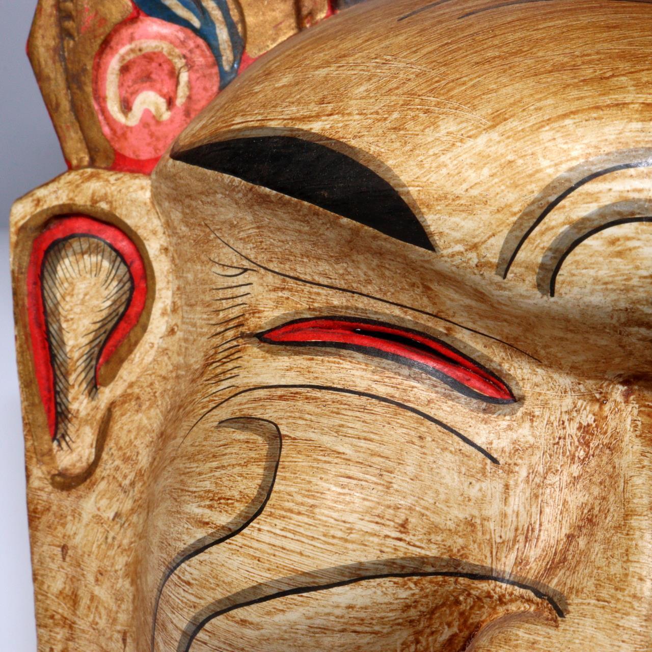 Handcrafted Wooden Masks from Andong Hahoe Village Korea MSK498