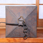 Japanese Brass lantern electric light temple Hanging lantern Buddhism BOS795