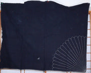 Japanese Antique Sashiko Fabric Aizome Furoshiki embroidery Boro Kire BRKW114