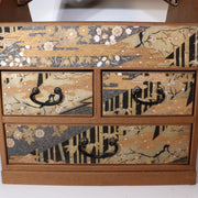 Japanese Made of paper Storage Box Drawers Sliding Doors Shelf Drawer WBX262