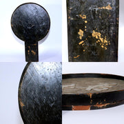 Japanese Antique shinto Shinkyo Bronze mirror Temple Buddhist Shrine BOS865 -5