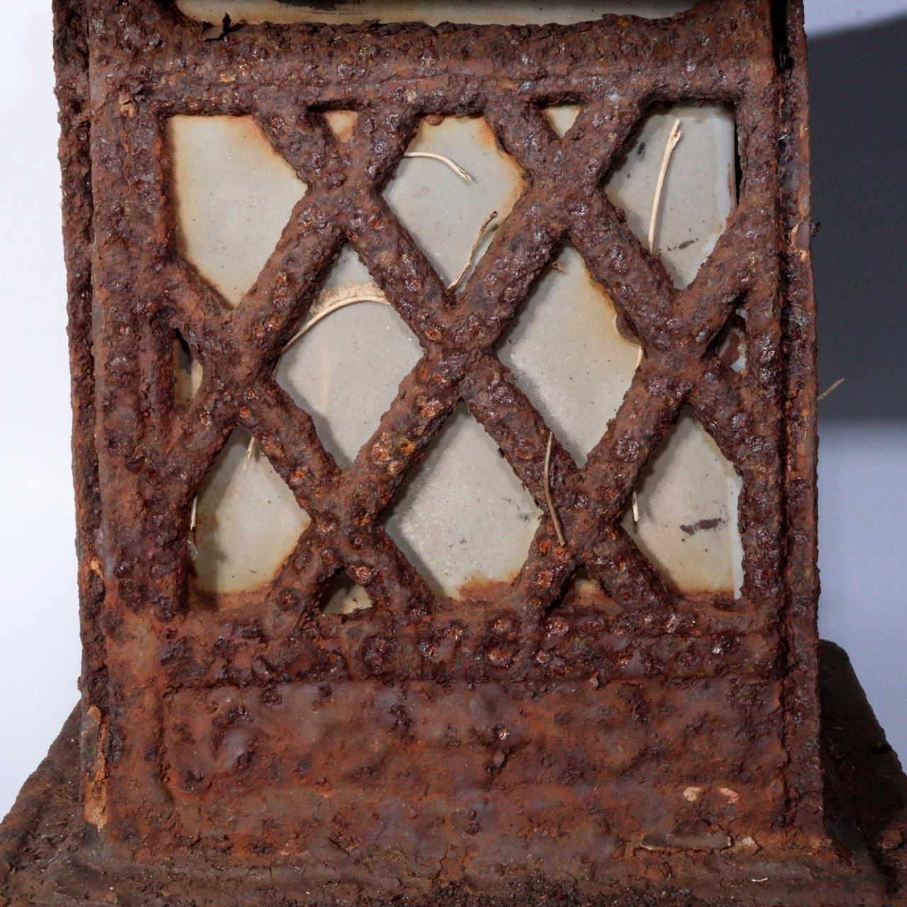Japanese Iron Hanging lantern temple Buddhism BOS855