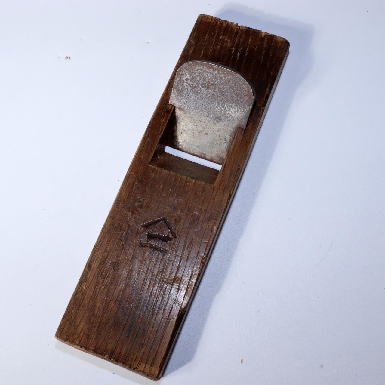Japanese Antique wooden Bonito flakes box katsuobushi Shaving Tool Drawer WBX247