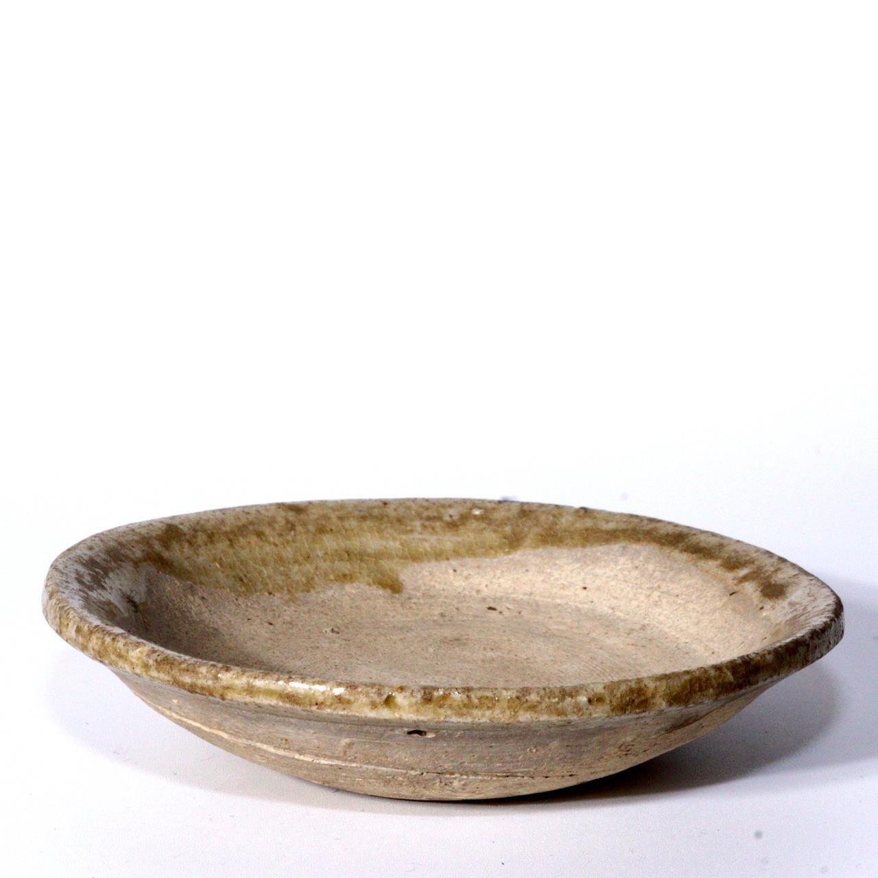 Japanese Antique Seto ware Small Plate sakazuki Yamahai Kamakura Period PCP218
