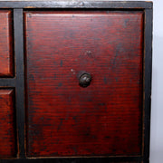 Japanese Antique wooden box chest of drawers Zenibako Funa Tansu WBX256