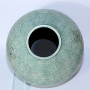 Japanese Bronze flower Vase Jar Houun w / box BV556