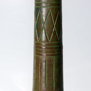 Art Deco style Japanese Bronze Flower Vase senei Ikenobo Sen'ei BV539