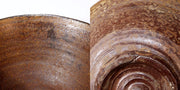 Japanese Antique Irabo Pottery Izumo ware Rakuzan Kiln Tea bowl PCP217