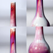 Japanese Glaze Flower vase Matsuyama Gaei porcelain vase signed w / box PV233