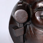 Japanese Bronze Daikokuten Ornament Okimono Saegusa Sotaro signed BOS829