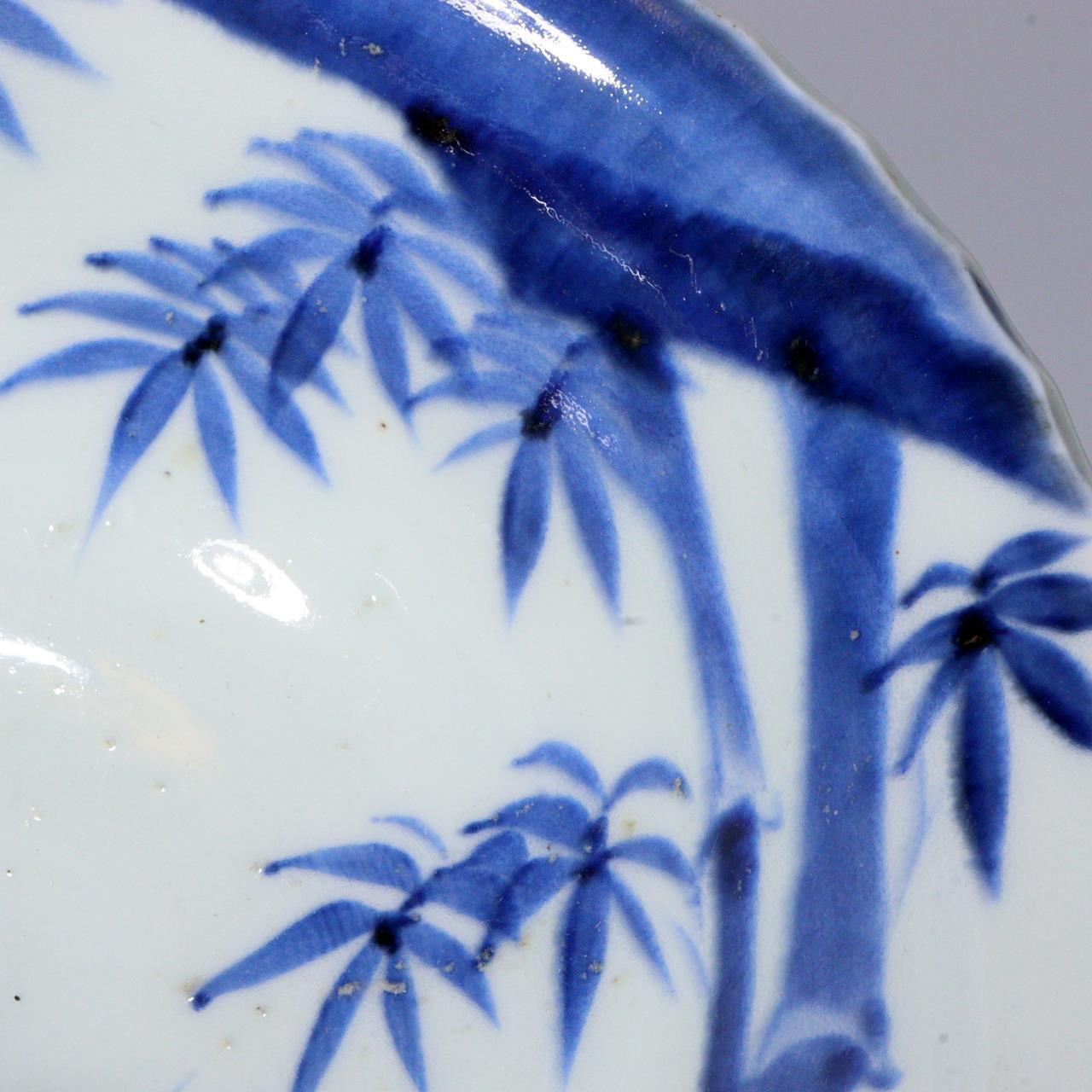 Japanese Tiger pattern Antique Porcelain Imari ware Bowl IP109
