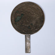 Japanese shinto Shinkyo Bronze mirror 4 piece Temple Buddhist Shrine BOS865 -1