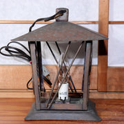 Japanese Brass lantern electric light temple Hanging lantern Buddhism BOS795