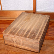Japanese Lacquer Makie Raden Inkstone case wooden box signed w / box WBX216