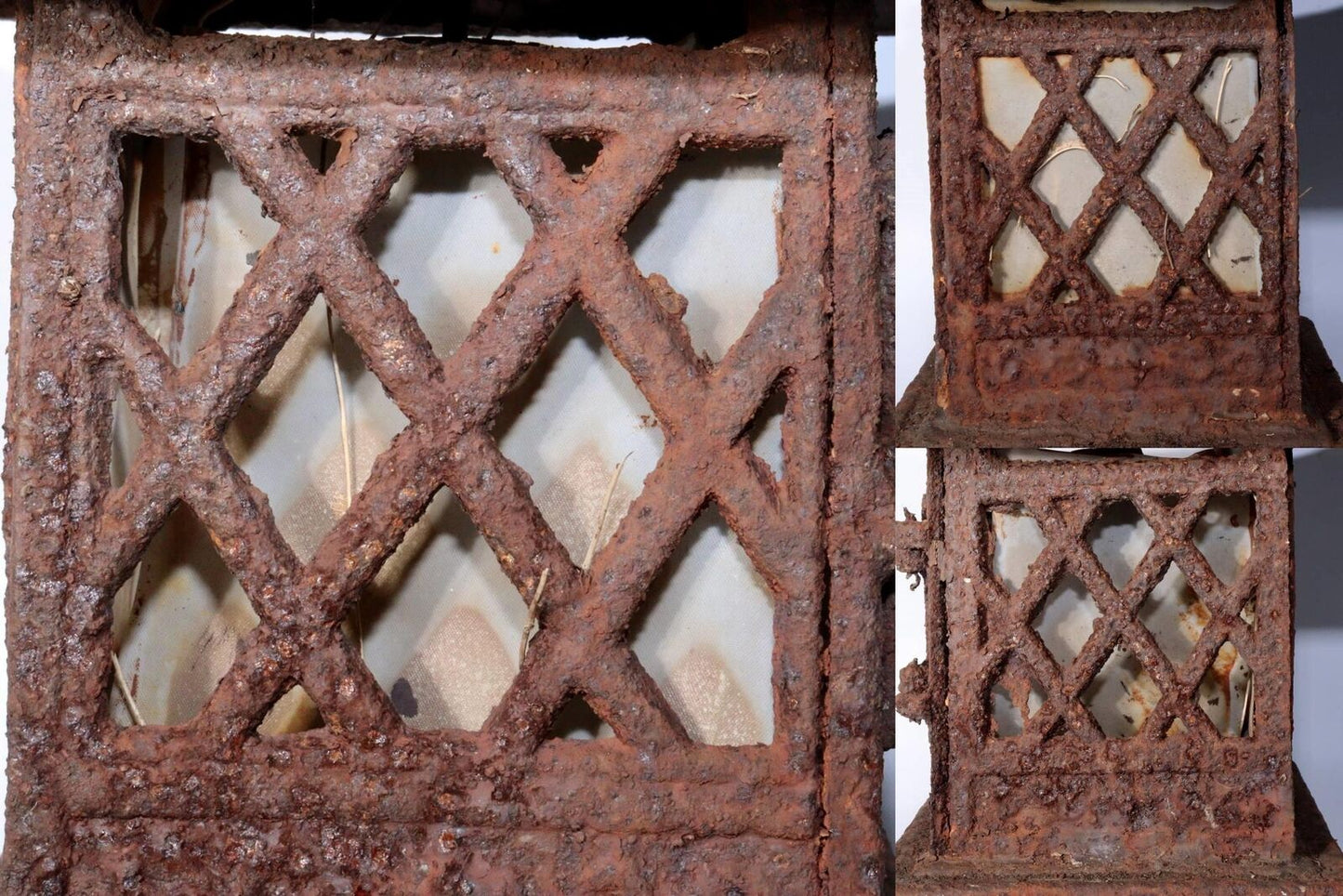 Japanese Iron Hanging lantern temple Buddhism BOS855
