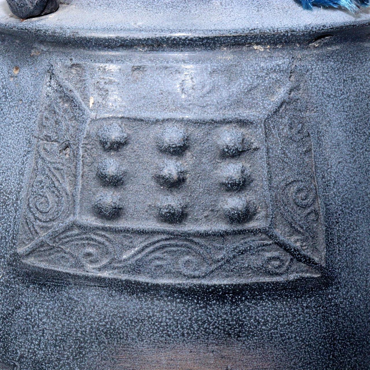 Japanese Vintage Bronze Hanging bell Temple Buddhist BOS867 -2