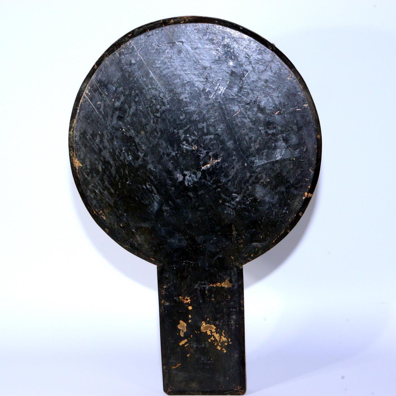Japanese Antique shinto Shinkyo Bronze mirror Temple Buddhist Shrine BOS865 -5