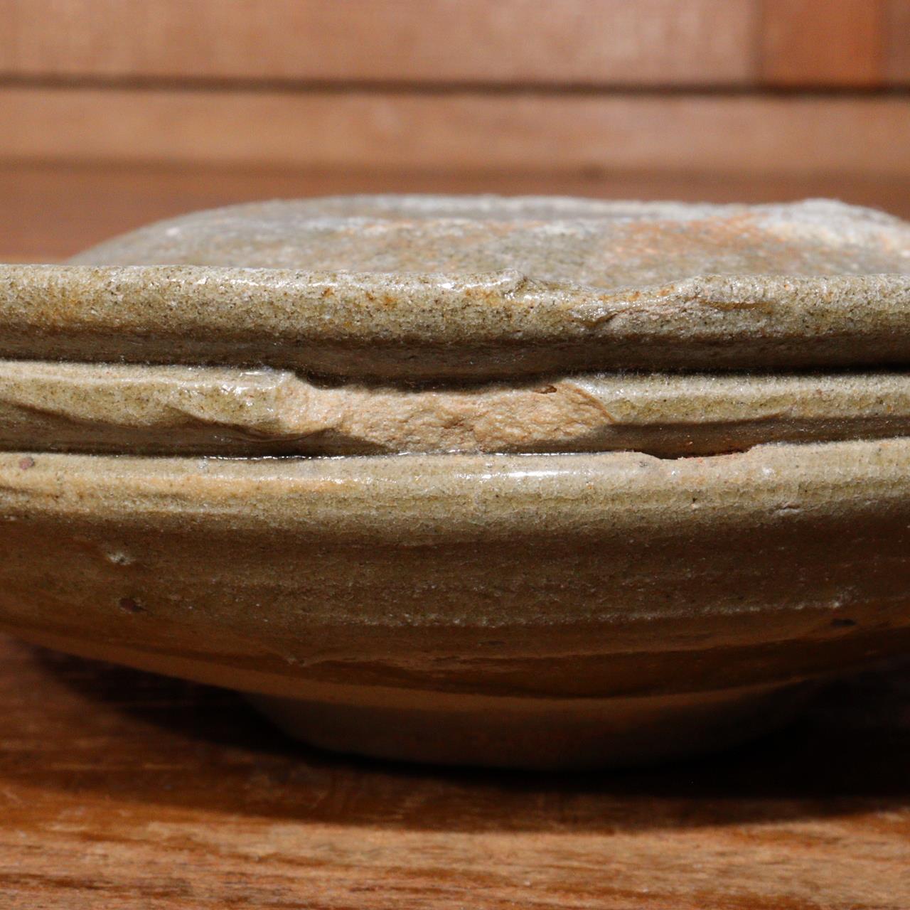 Japanese Antique Karatsu plate Pottery shards Ceramic Momoyama period PCP176