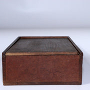 Japanese Antique wooden Karuta card game Tohoku region w / box WO351
